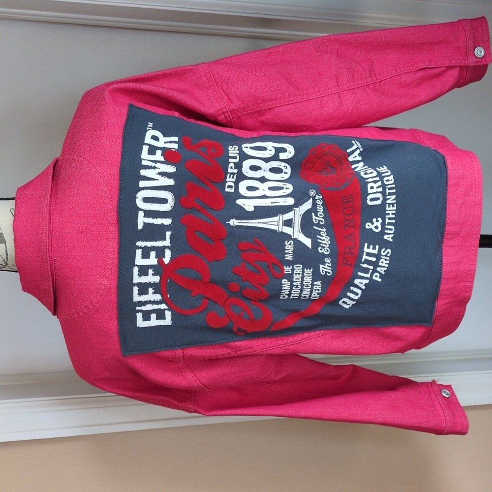 Eiffel Tower / Paris jean jacket